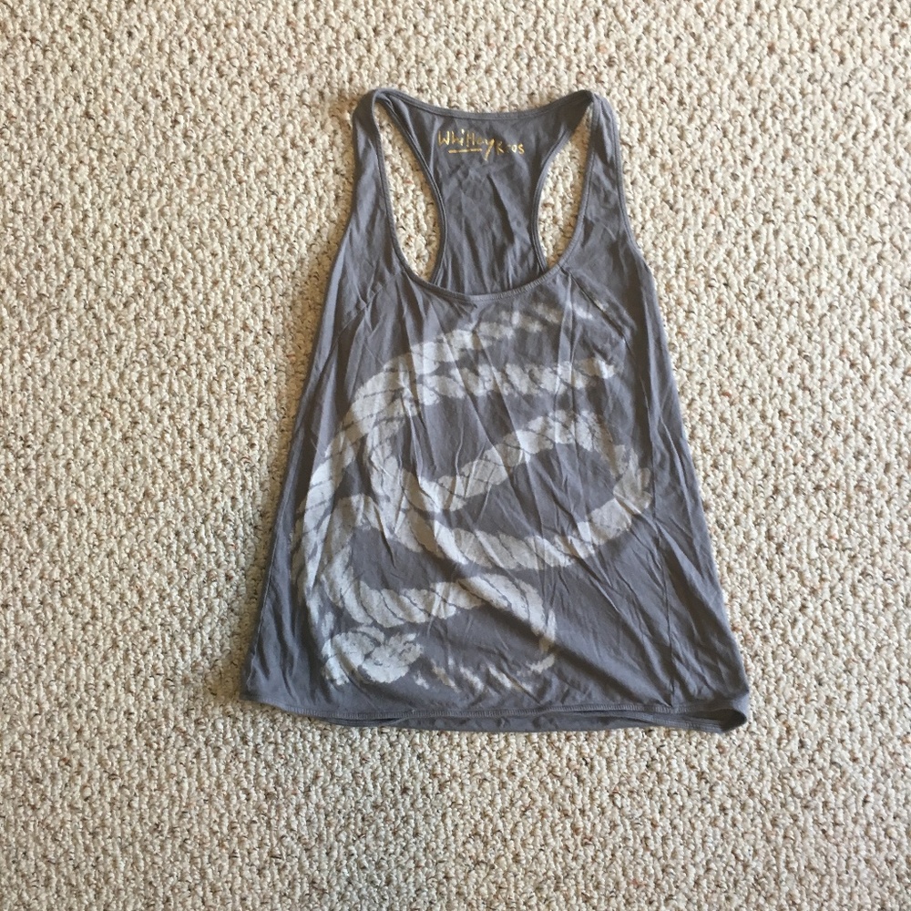 Anthropologie Whitley Kros Racer back Rope Tank